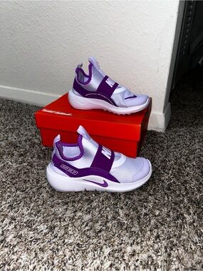 NWT Nike Flex Runner 4 PS Violet Mist Purple Sneakers 12C